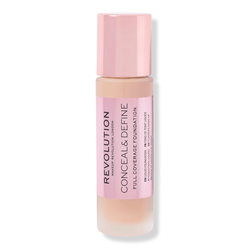 Revolution Makeup Conceal & Define Full Coverage Foundation F7.2NW 23ml