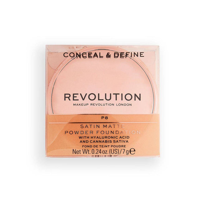 Revolution Makeup Conceal & Define Powder Foundation P8 7g