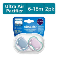 Philips Avent Ultra Air Pacifier 6-18 Months Girl 2 Pack