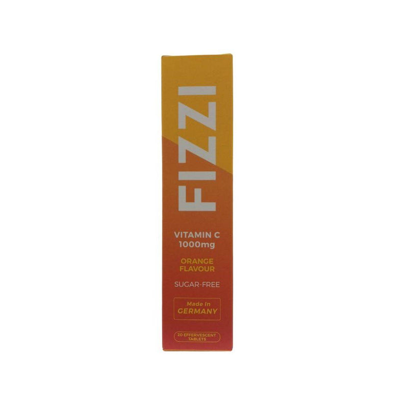 Fizzi Vitamin C 1000mg Orange 20 Effervescent Tablets