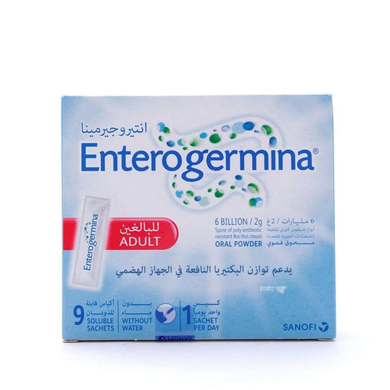 Enterogermina Oral Powder Adult 6 Billion 2g x 9 Sachets