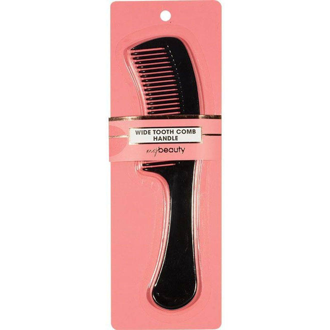 My Beauty Hair Comb Wide Tooth Handle