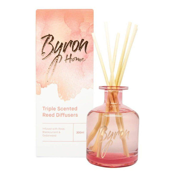 Byron Home Reed Diffuser Red 200ml