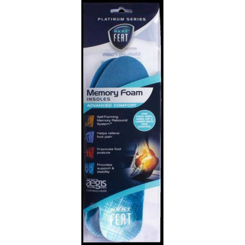 Neat Feat Memory Foam Insoles Men