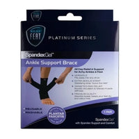 Neat Feat Spandex Gel Ankle Support Brace Medium