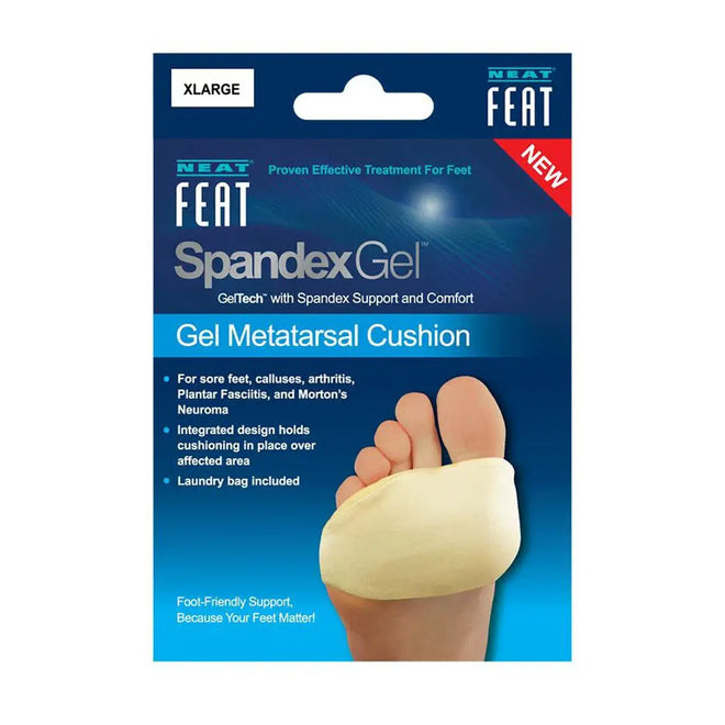 Neat Feat Spandex Gel Metatarsal Cushions Extra Large