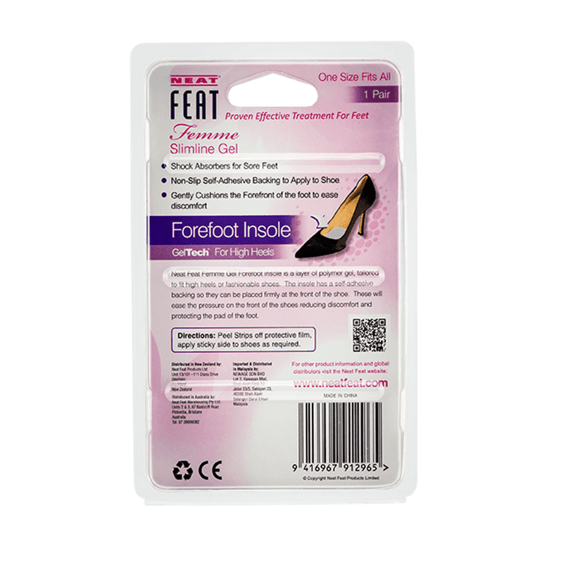 Neat Feat Femme Gel Slimline Forefoot Insoles
