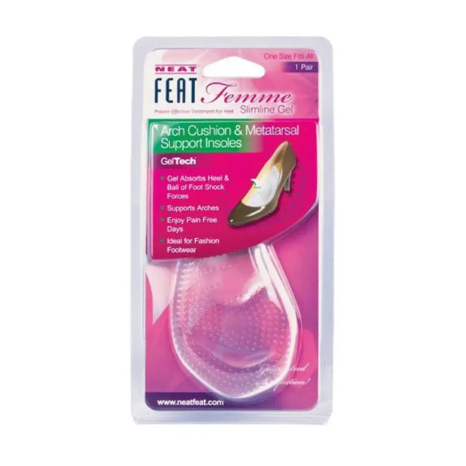 Neat Feat Femme Arch Cushion & Metatarsal Support Insoles