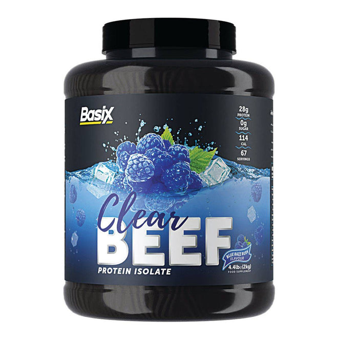 Basix Clear Beef Protein Isolate Blue Raspberry 2kg