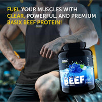 Basix Clear Beef Protein Isolate Blue Raspberry 2kg