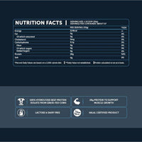 Basix Clear Beef Protein Isolate Blue Raspberry 2kg