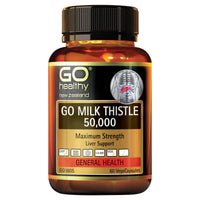 GO Healthy Milk Thistle 50,000 60 VegeCapsules