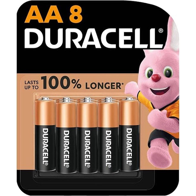 Duracell Battery AA 8 Pieces