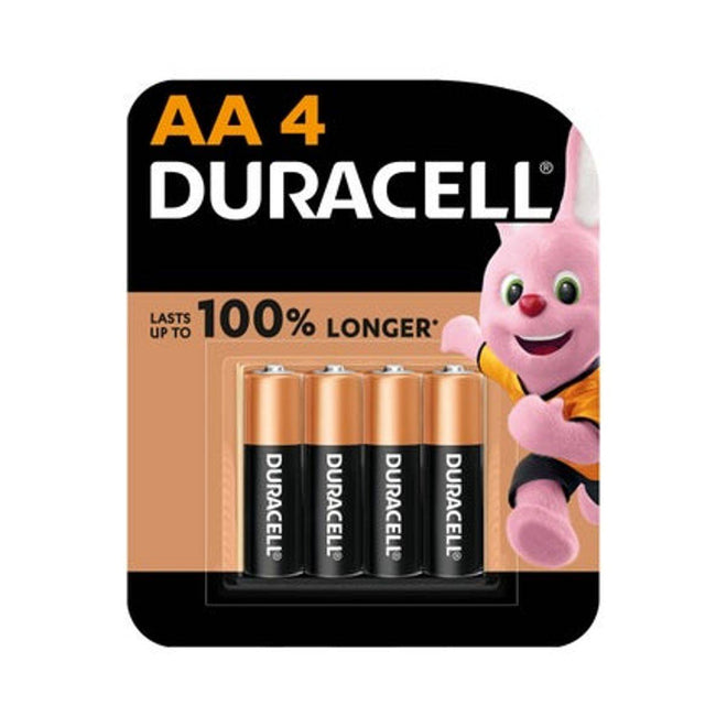 Duracell Battery AA 4 Pieces