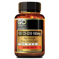 GO Healthy CoQ10 160mg 60 VegeCapsules