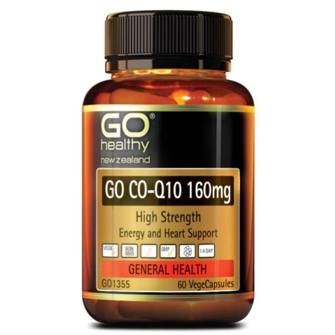 GO Healthy CoQ10 160mg 60 VegeCapsules