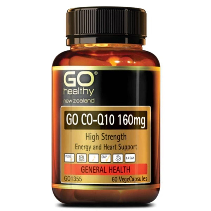 GO Healthy CoQ10 160mg 60 VegeCapsules