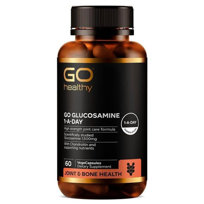 GO Healthy Glucosamine One-A-Day 60 VegeCapsules