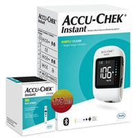 Accu-Chek Instant Blood Glucose Meter with 50 Test Strips