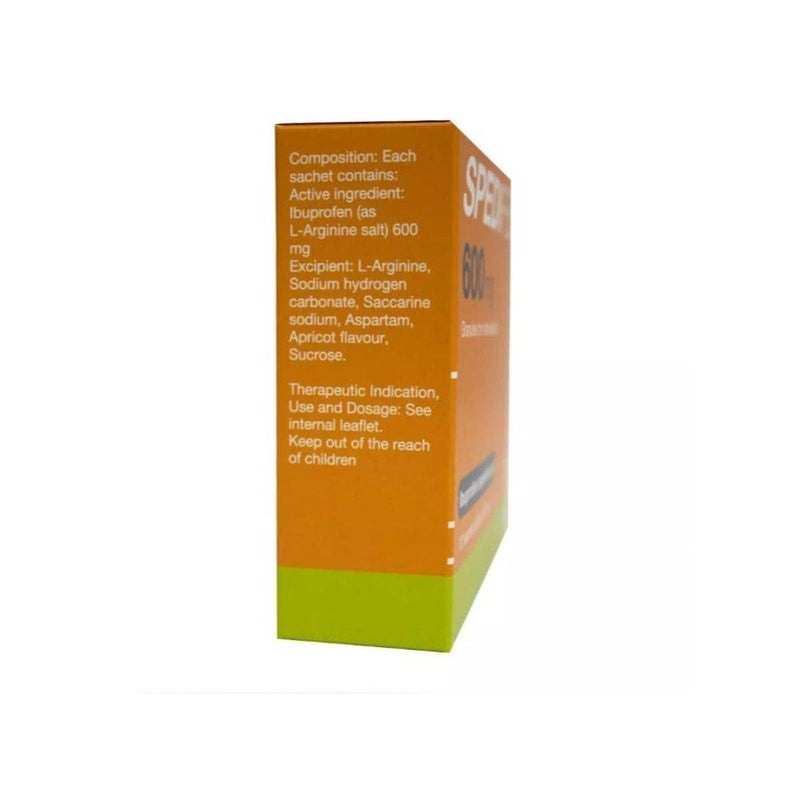 Spedifen 600mg Granules Apricot 3g 12 Pack