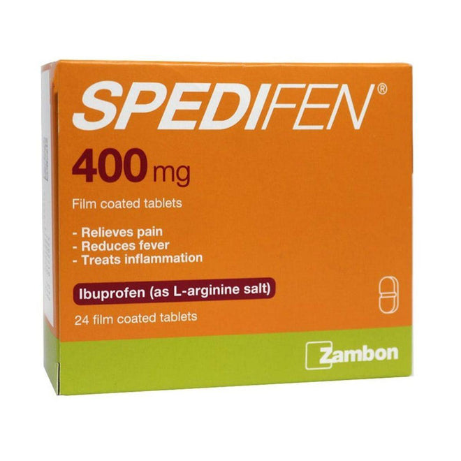 Spedifen 400mg 24 Tablets