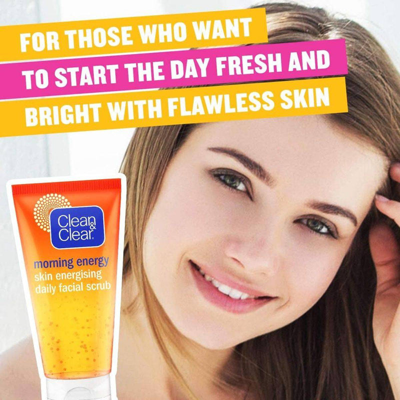 Clean & Clear Morning Energy Daily Face Scrub 150ml