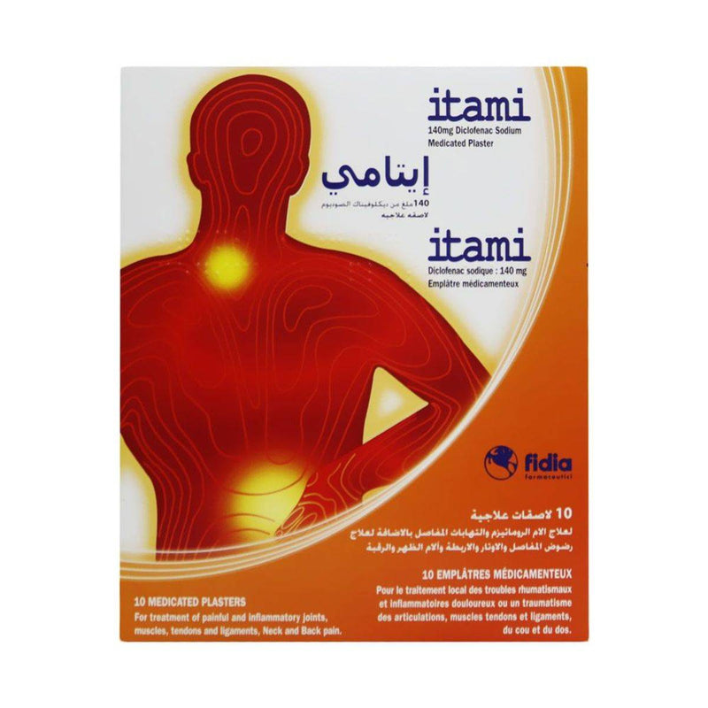 Itami 140mg 10cmx14cm 10 Patch