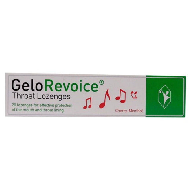 GeloRevoice Throat Lozenges 20 Pack