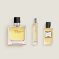 Hermes Terre D'Hermes (M) Parfum 75ml + Parfum 15ml + Hair & Body Shower Gel 40ml Gift Set