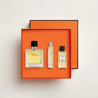 Hermes Terre D'Hermes (M) Parfum 75ml + Parfum 15ml + Hair & Body Shower Gel 40ml Gift Set