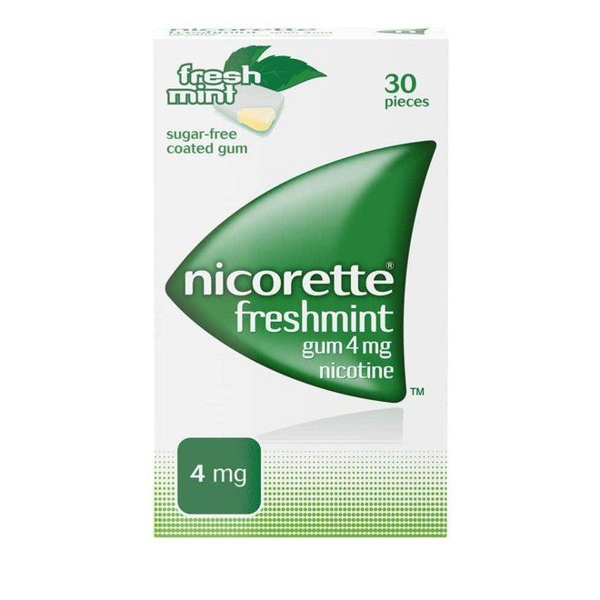 Nicorette 4mg Fresh Mint 30 Gums