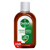 Dettol Antibacterial Antiseptic Disinfectant Liquid 250ml
