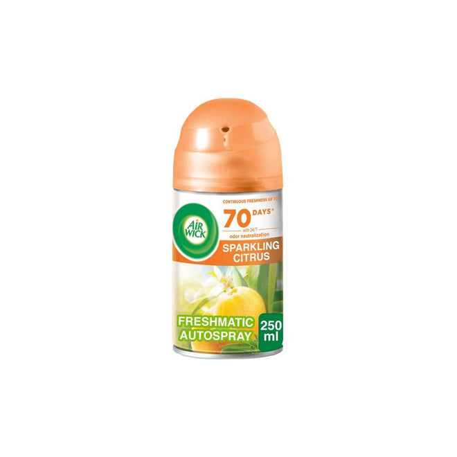 Air Wick Air Freshener Freshmatic Automatic Spray Refill Sparkling Citrus 250ml