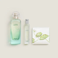 Hermes Un Jardin Sur Le Nil Eau de Toilette 100ml + Eau de Toilette 15ml + Parfum Soap 50g Gift Set
