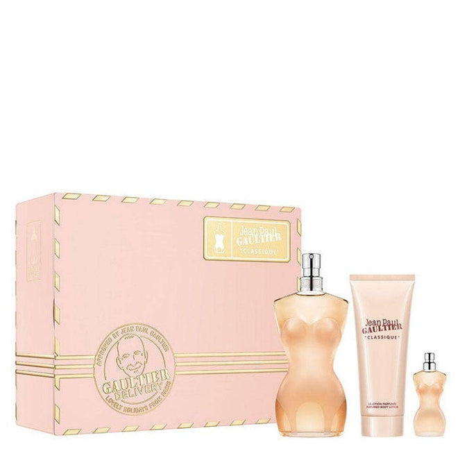 Jean Paul Gaultier Classique (W) EDT 100ml + Parfum Body Lotion 75ml Gift Set