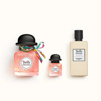 Hermes Twilly D'Hermes Eau de Parfum 50ml + Eau de Parfum 7.5ml + Moisturizing Body Lotion 40ml Gift Set