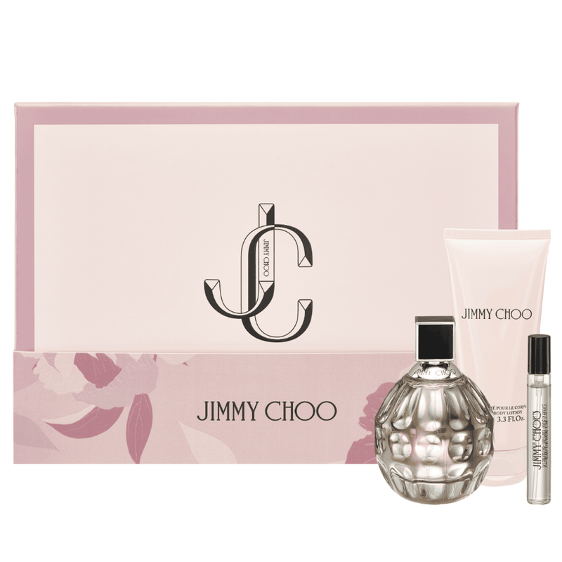 Jimmy Choo Eau de Parfum 100ml + Eau de Parfum 7.5ml + Parfum Body Lotion 100ml Gift Set