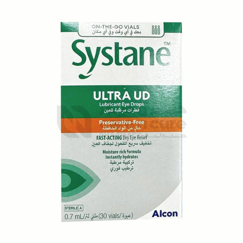 Systane Hydration UD Eye Drops 0.7mlx30 Vials
