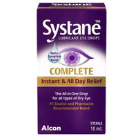 Systane Complete Preservative Free Eye Drops 10ml