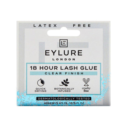 Eylure 18 Hour Clear Lash Glue Latex Free 4.5ml