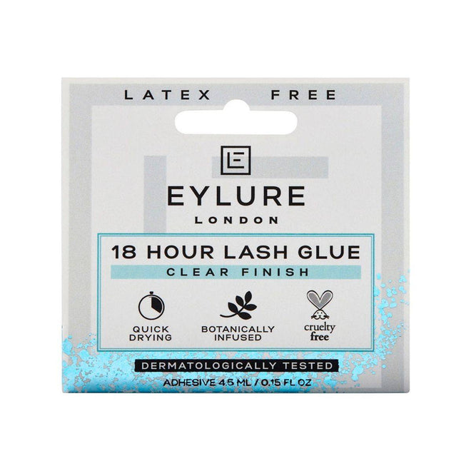 Eylure 18 Hour Clear Lash Glue Latex Free 4.5ml