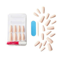 Kiss False Nails KGFS01C Gel Fantasy Sculpted 28 Count