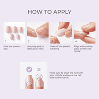 Kiss False Nails KIMC001 Impress Press On Manicure Point Pink 30 Count