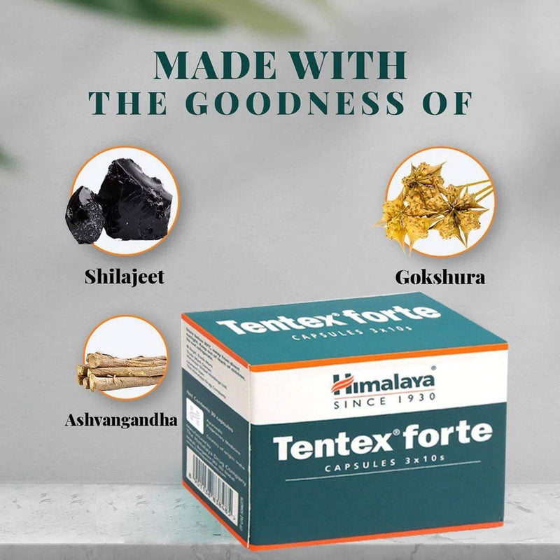 Himalaya Tentex Forte 30 Capsules
