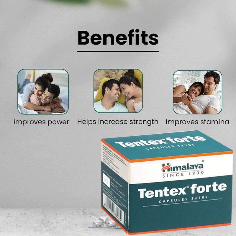Himalaya Tentex Forte 30 Capsules