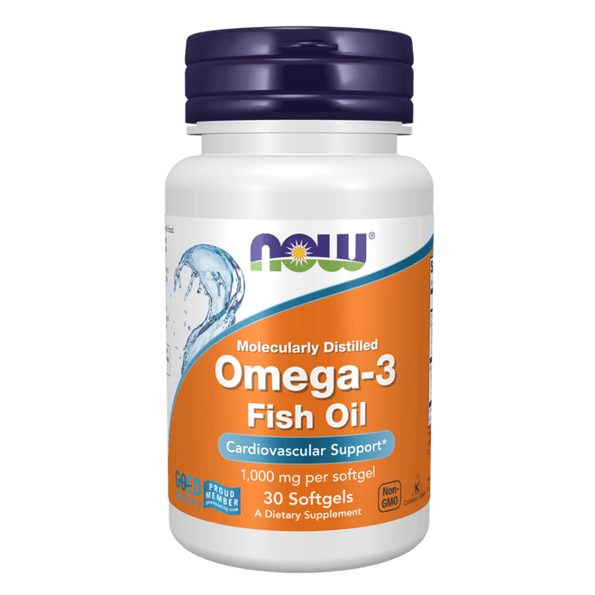 Now Omega 3 1,000mg 30 Softgels