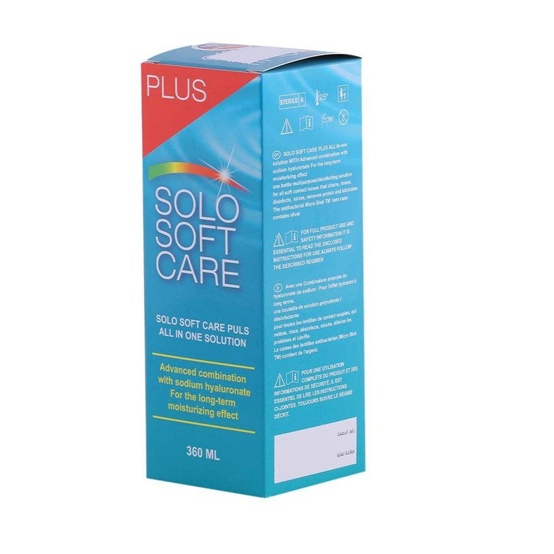 Solo Soft Care Plus Lens Solution 360ml