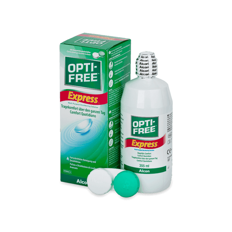 Opti-Free Express Multipurpose Disinfectant Lens Solution 355ml