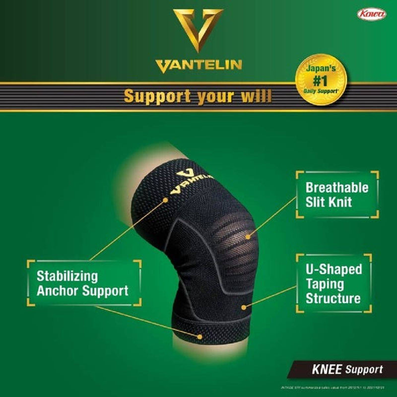 Vantelin Support Knee Black XL