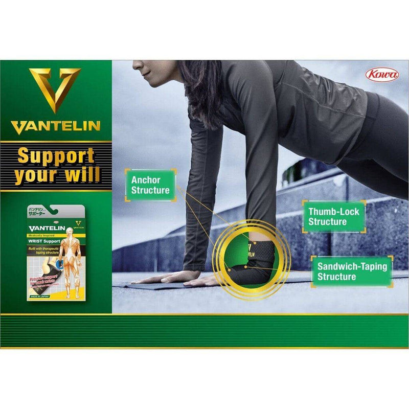 Vantelin Support Wrist Black Medium